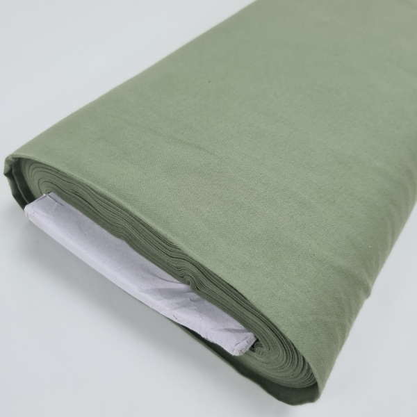 100% Cotton Fabric Olive (25 Metres)